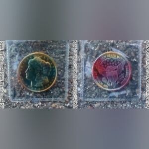 ✨Morgan Dollar Rainbow Toned 1/2 Ounce Copper Round✨